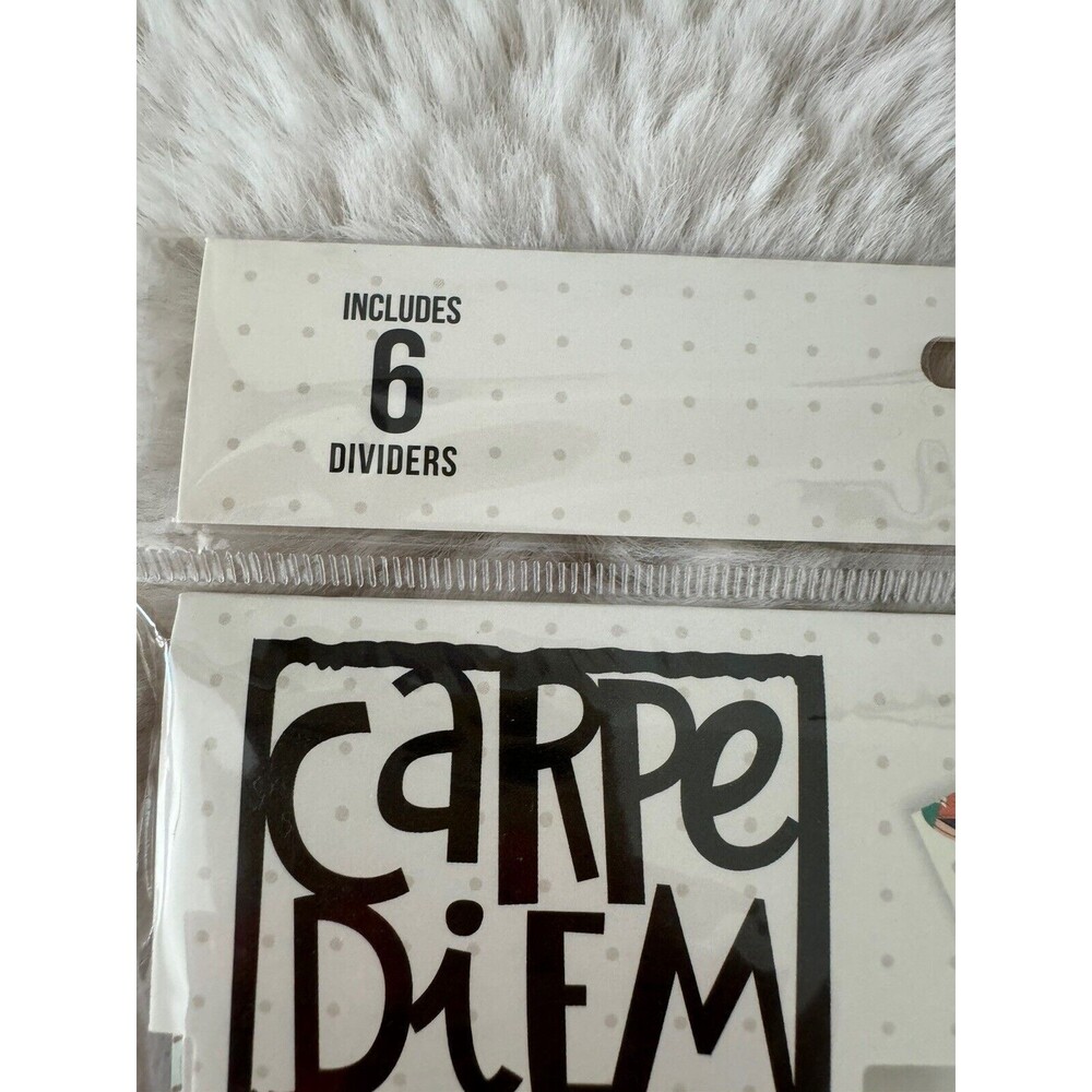 Carpe Diem Double-Sided Personal Planner Inserts For A-5 Tabbed Set/ 6 New Boho - Picture 2 of 8